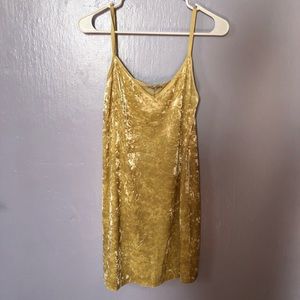 Crushed Velvet Dress